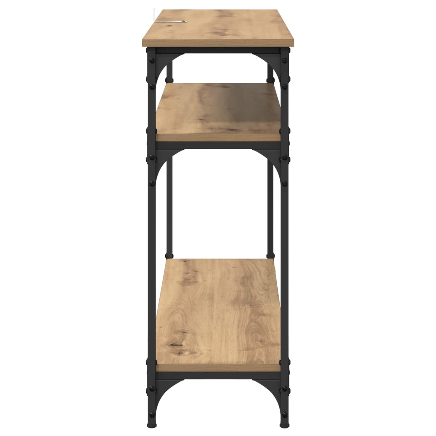 Console Table Artisan Oak 100 x 29 x 75 cm Engineered Wood