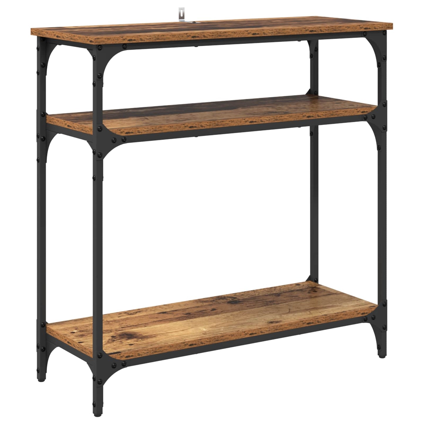 Console Table Old Wood 75 x 29 x 75 cm Engineered Wood