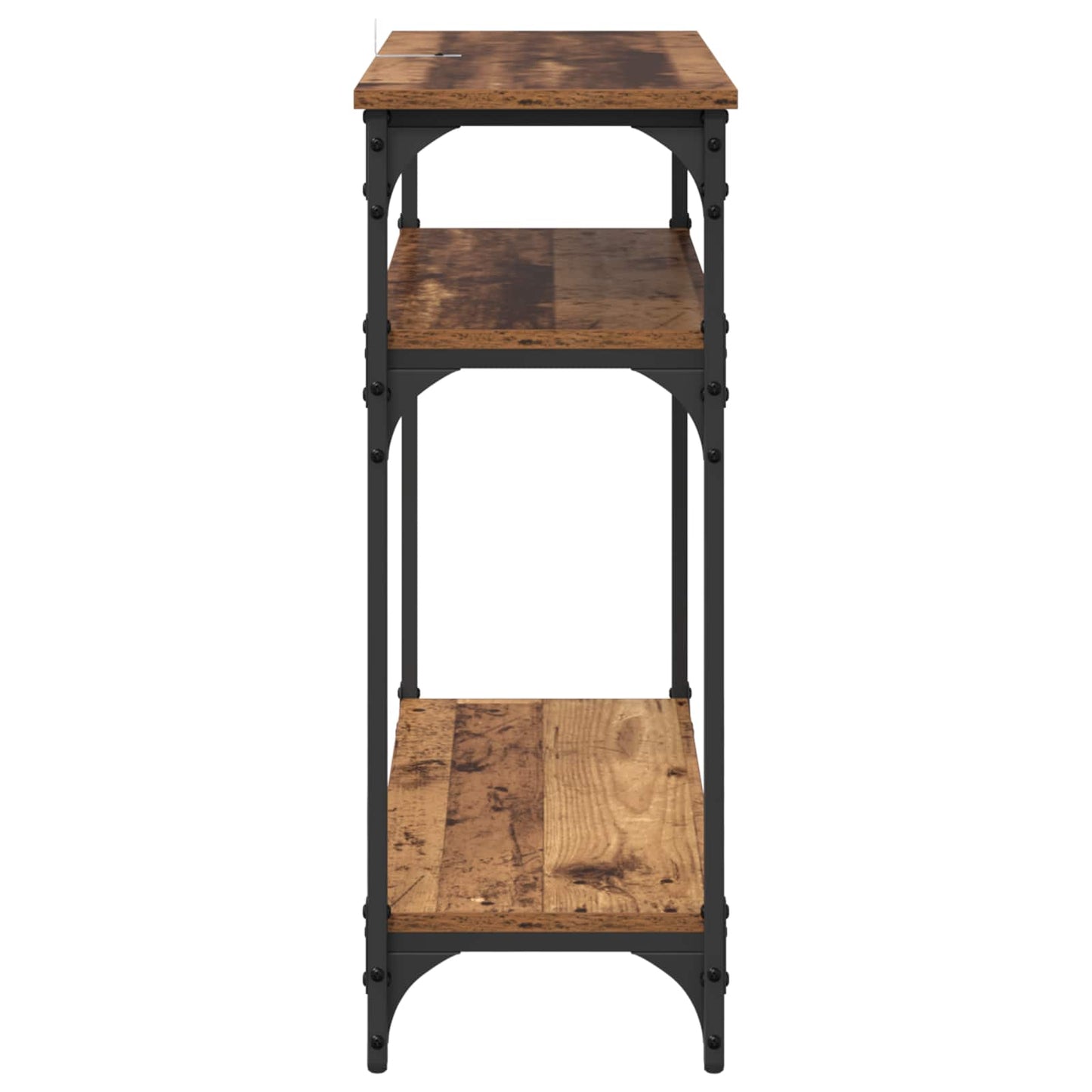 Console Table Old Wood 75 x 29 x 75 cm Engineered Wood