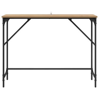 Console Table Artisan Oak 100 x 32 x 75 cm Engineered Wood