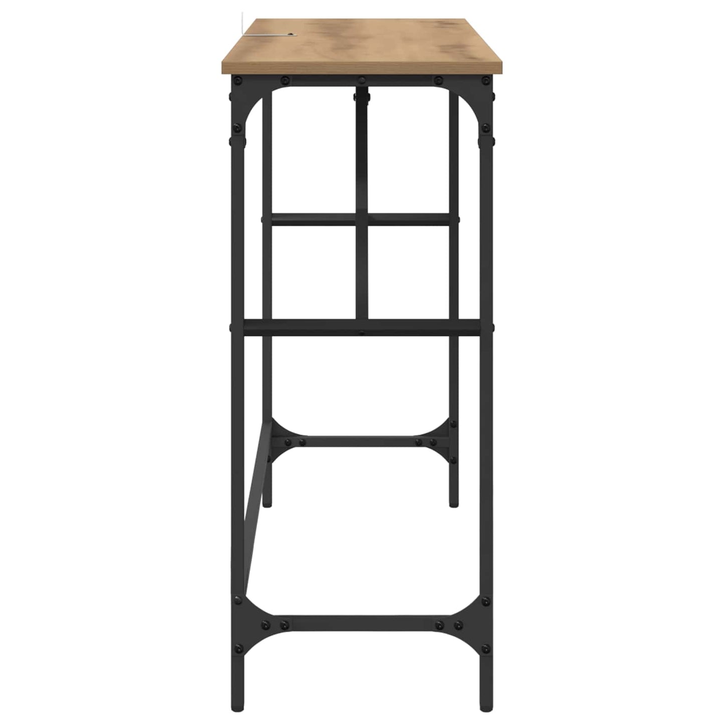 Console Table Artisan Oak 100 x 32 x 75 cm Engineered Wood