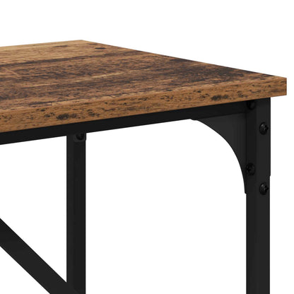 Console Table Old Wood 75 x 32 x 75 cm Engineered Wood