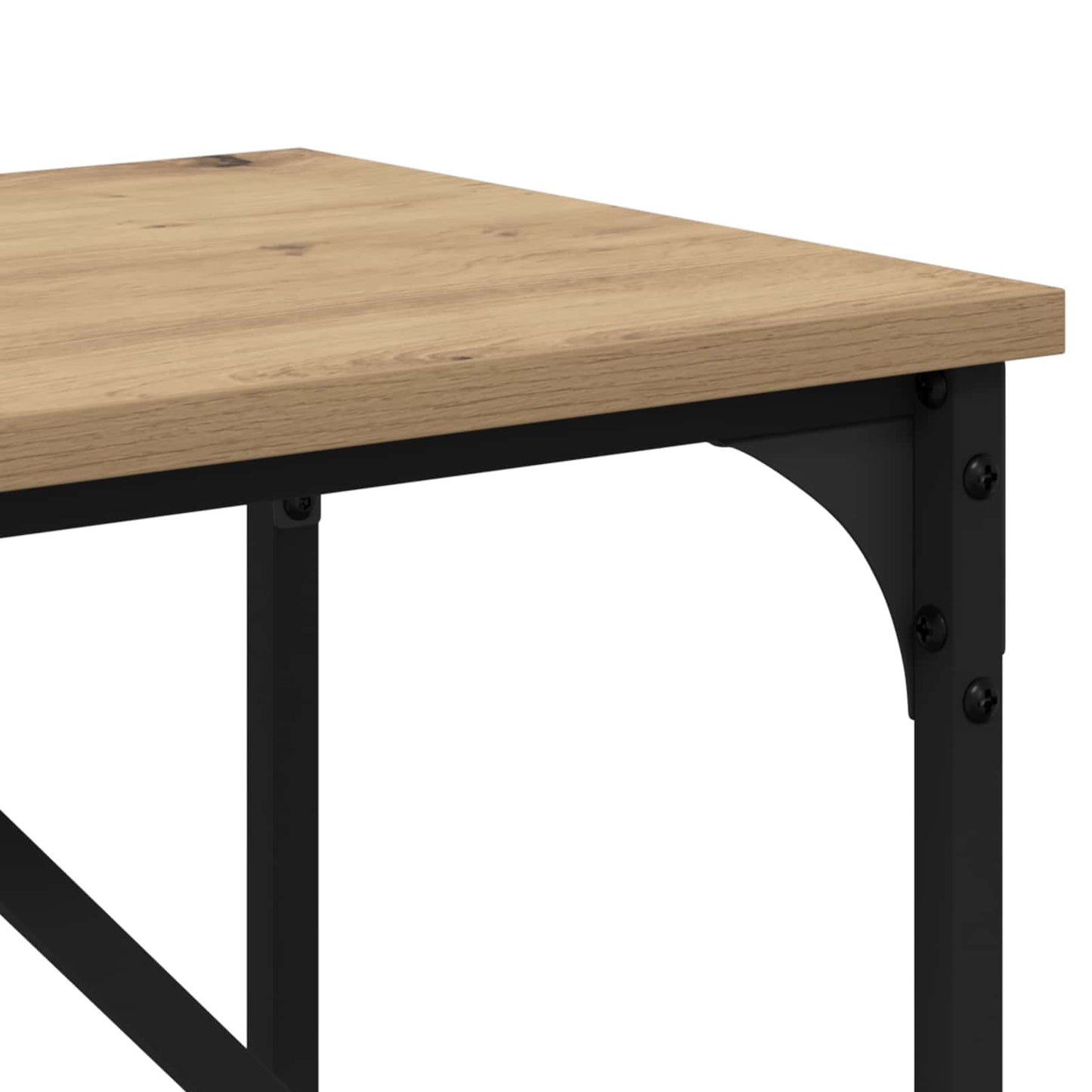 Console Table Artisan Oak 75 x 32 x 75 cm Engineered Wood