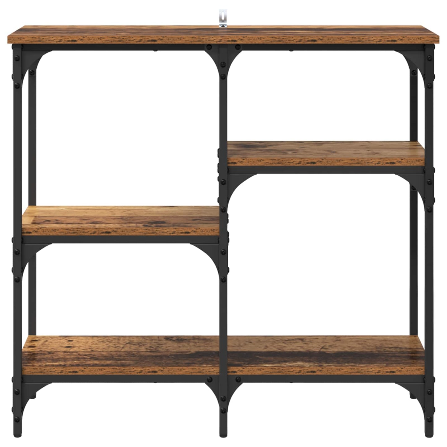 Console Table Old Wood 80 x 29 x 75 cm Engineered Wood