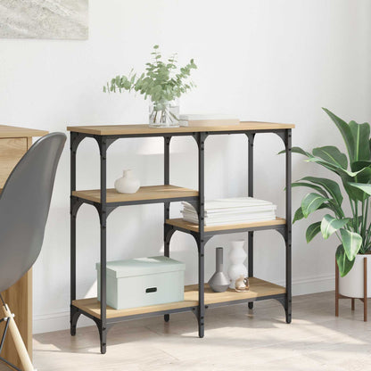 Console Table Artisan Oak 80 x 29 x 75 cm Engineered Wood