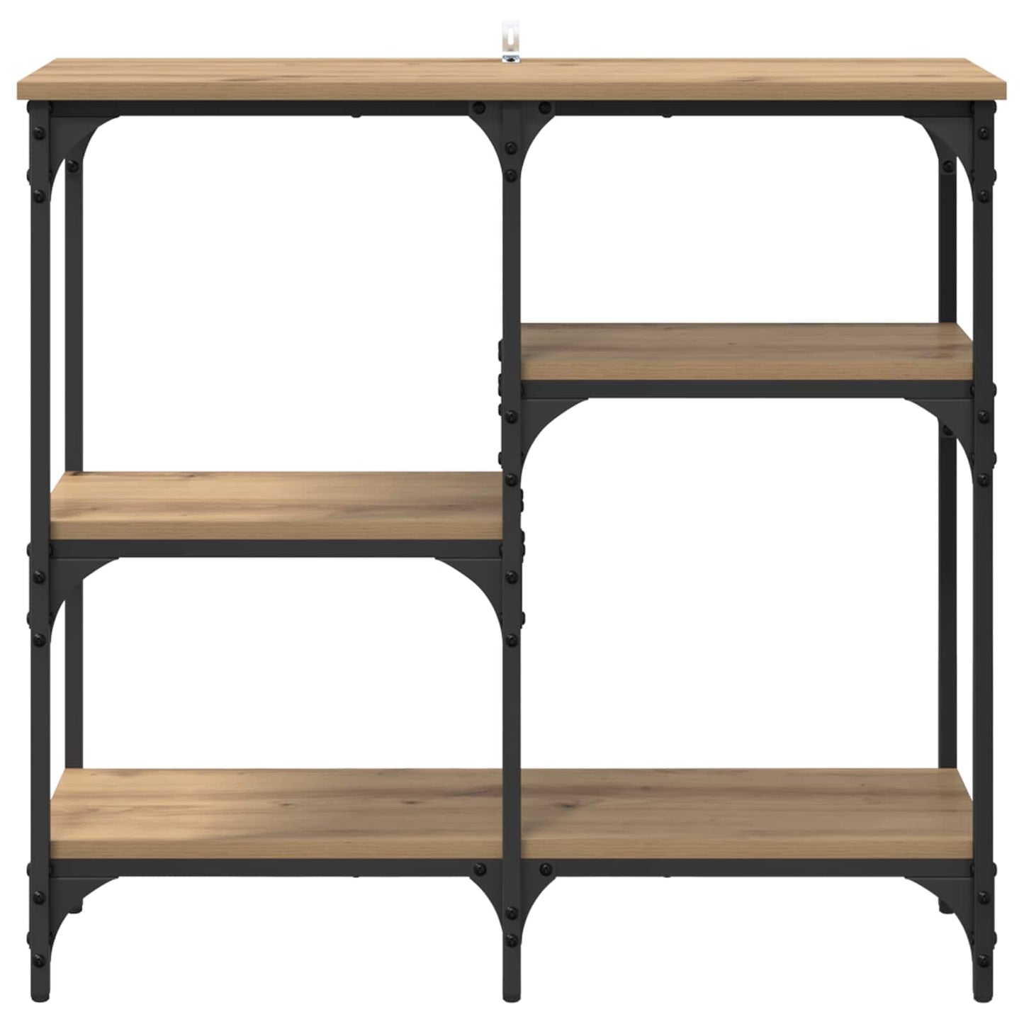 Console Table Artisan Oak 80 x 29 x 75 cm Engineered Wood