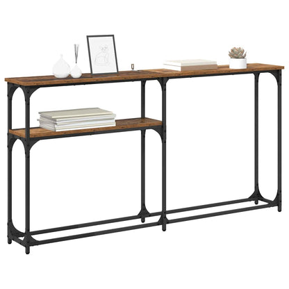 ConsoleTable Old wood 145x22.5x75cm Engineered Wood