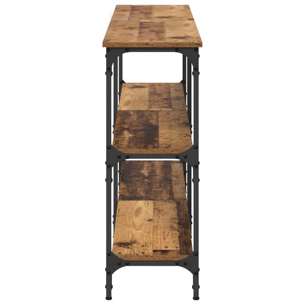 Console Table Old Wood 150 x 29 x 75 cm