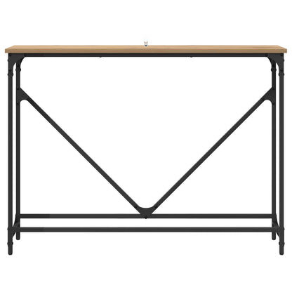 Console Table Artisan Oak 102 x 23 x 75 cm Engineered Wood