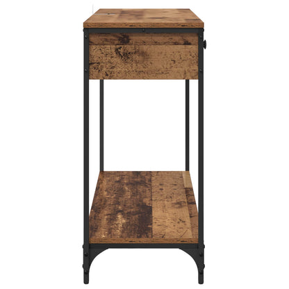 Console Table Old Wood 100 x 34.5 x 75 cm Engineered Wood