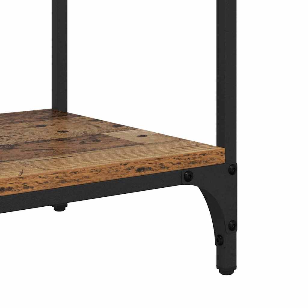 Console Table Old Wood 75 x 34.5 x 75 cm Engineered Wood