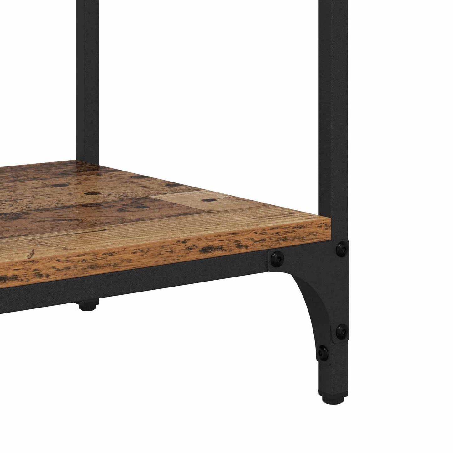 Console Table Old Wood 75 x 34.5 x 75 cm Engineered Wood