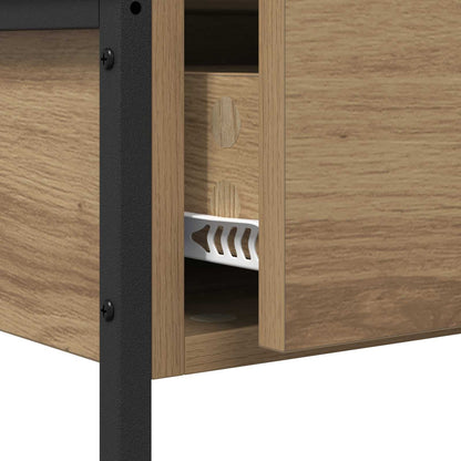 Console Table Artisan Oak 75 x 34.5 x 75 cm Engineered Wood