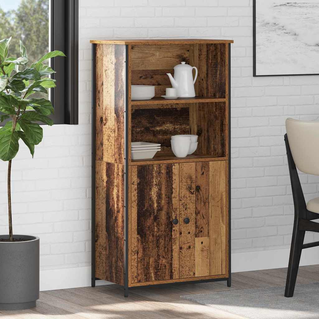 Highboard Old Wood 62 x 36 x 121.5 cm Engineered Wood