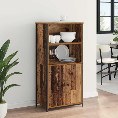 Highboard Old Wood 62 x 36 x 121.5 cm Engineered Wood