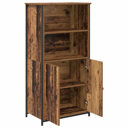 Highboard Old Wood 62 x 36 x 121.5 cm Engineered Wood