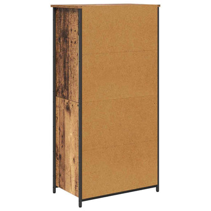 Highboard Old Wood 62 x 36 x 121.5 cm Engineered Wood