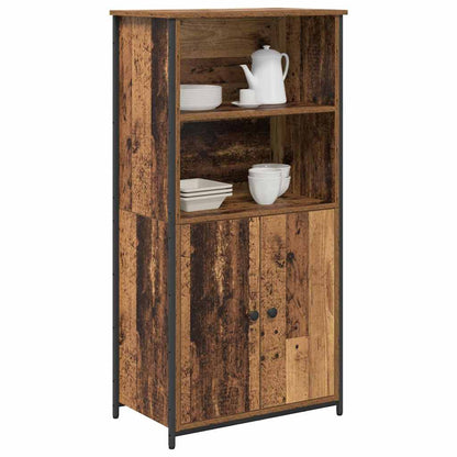 Highboard Old Wood 62 x 36 x 121.5 cm Engineered Wood