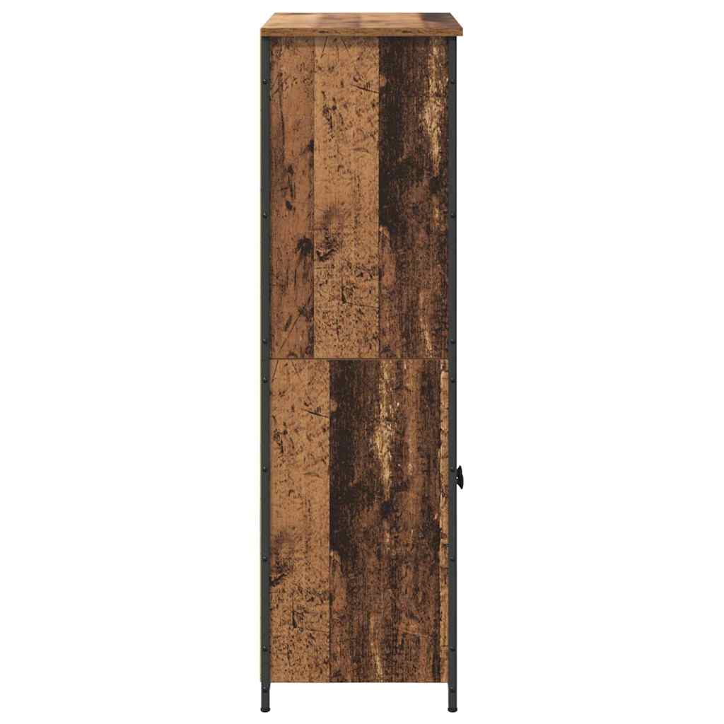 Highboard Old Wood 62 x 36 x 121.5 cm Engineered Wood