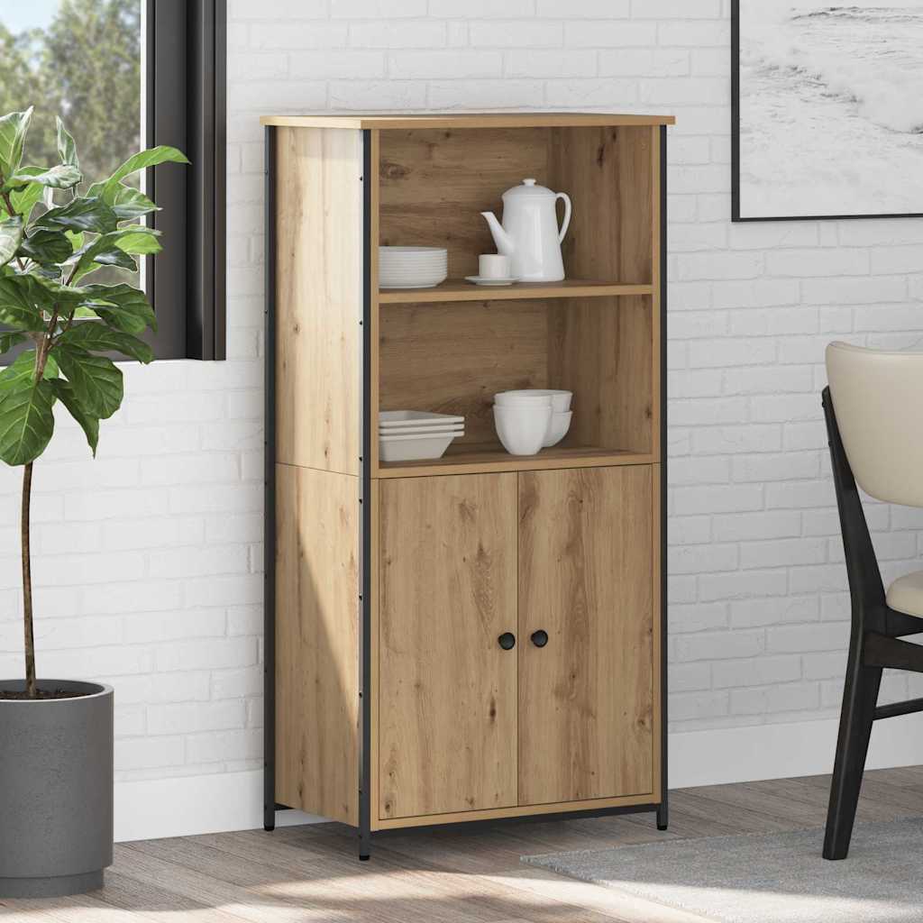 Highboard Artisan Oak 62 x 36 x 121.5 cm Engineered Wood