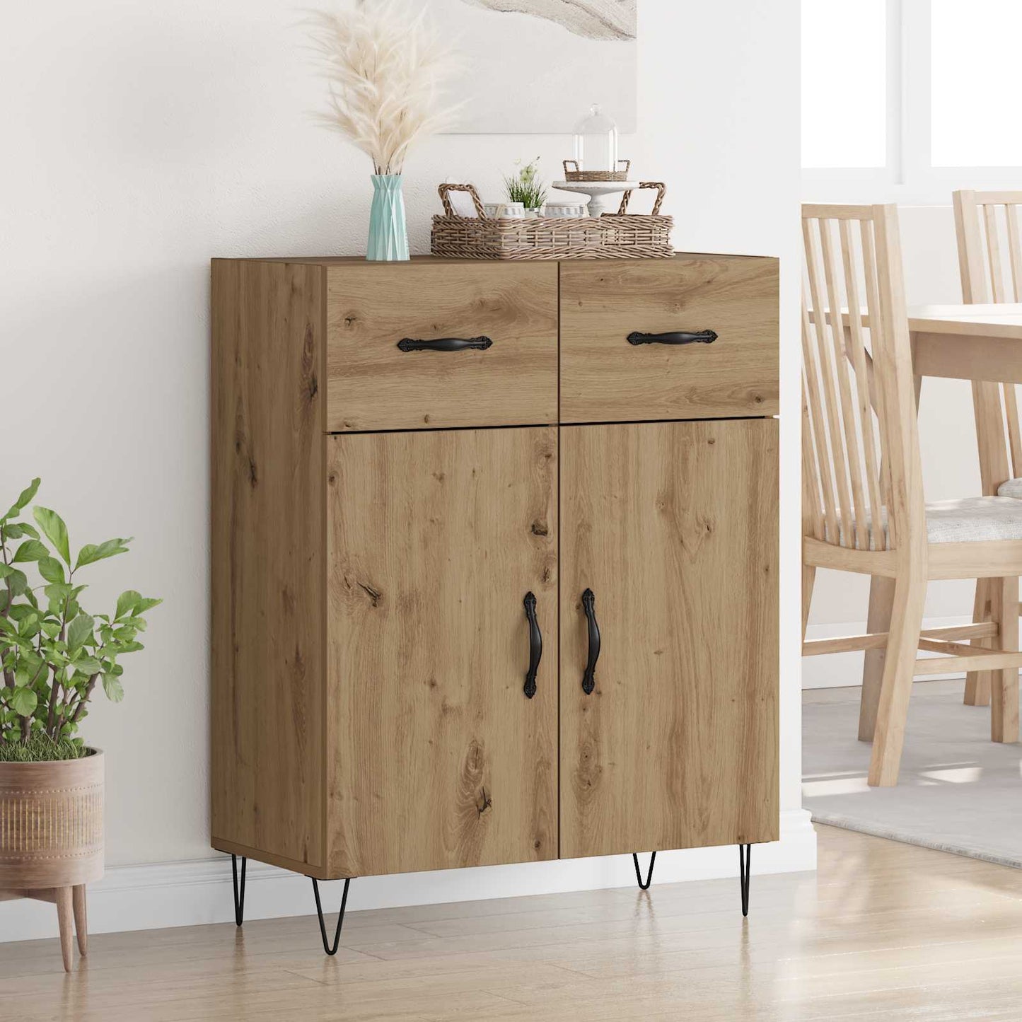 Sideboard Artisan Oak 69.5 x 34 x 90 cm Engineered Wood