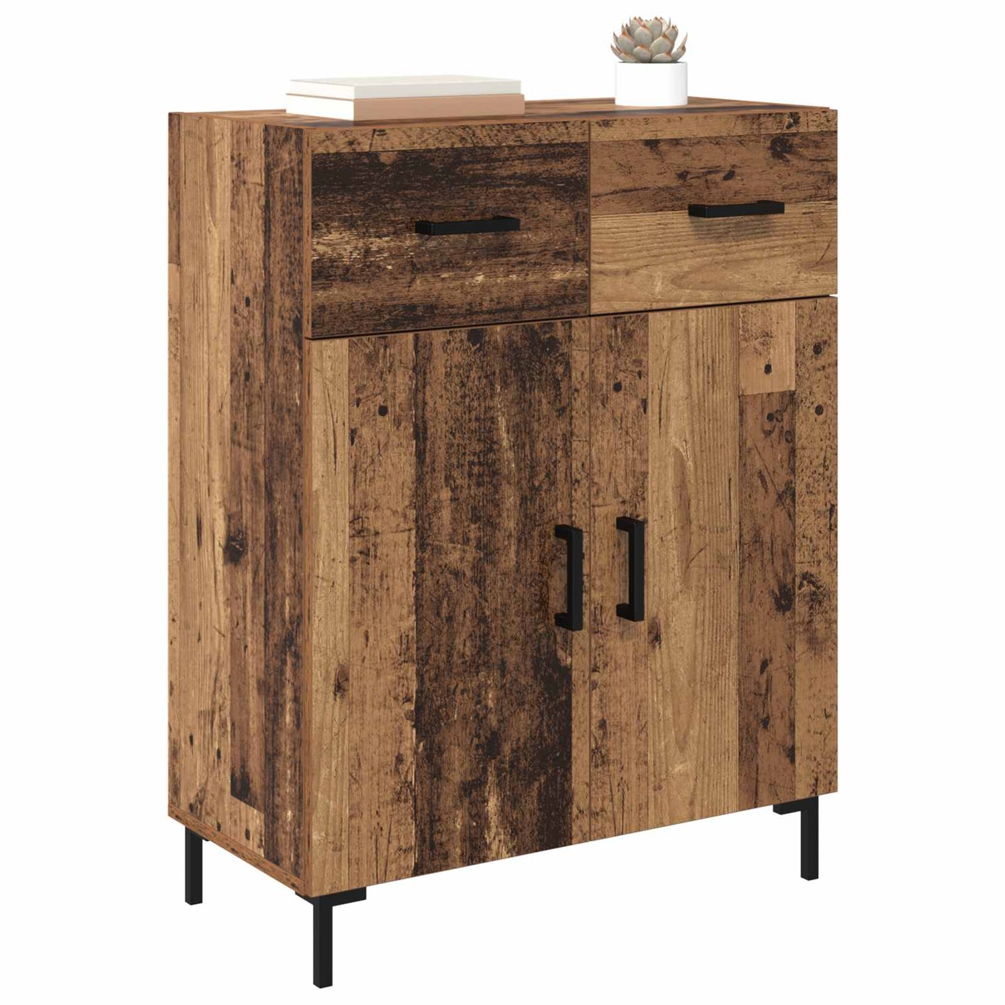 Sideboard Old Wood 69.5 x 34 x 90 cm Engineered Wood