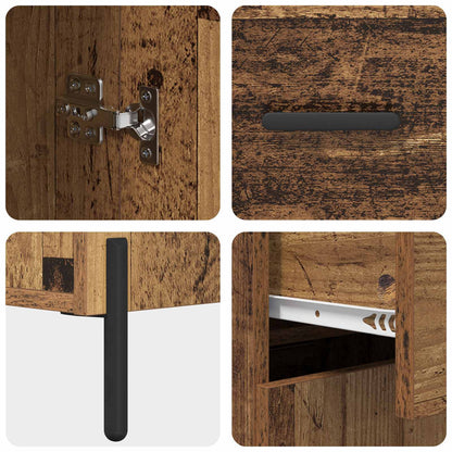 Sideboard Old Wood 69.5 x 34 x 90 cm Engineered Wood