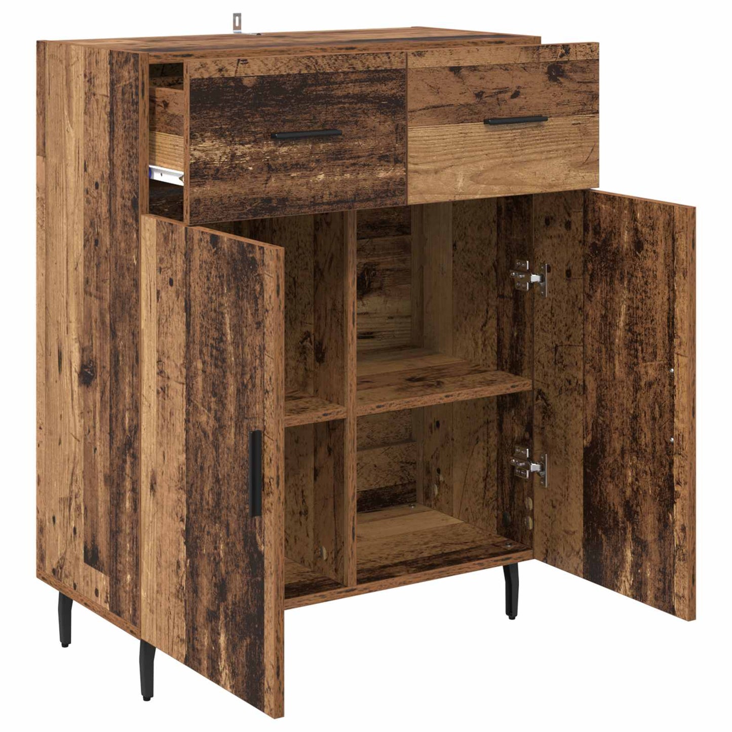 Sideboard Old Wood 69.5 x 34 x 90 cm Engineered Wood