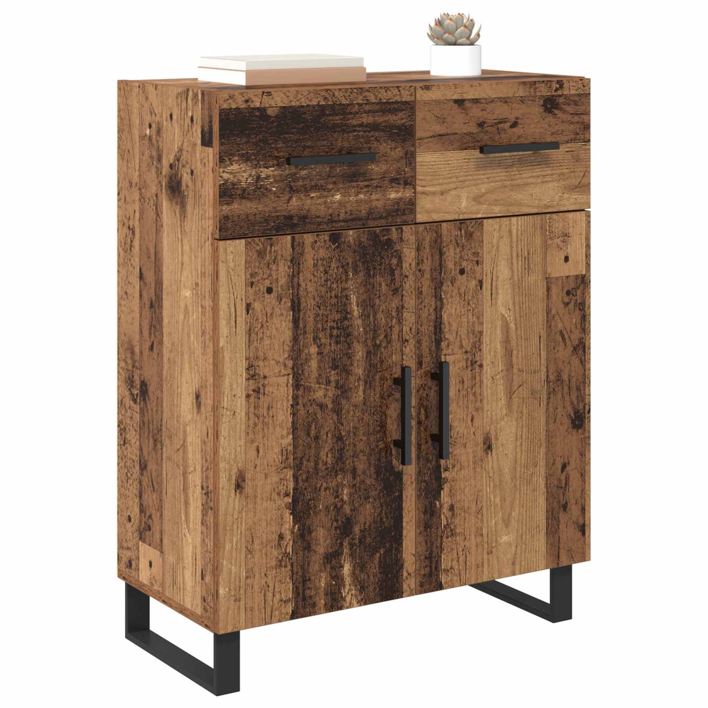 Sideboard Old Wood 69.5 x 34 x 90 cm Engineered Wood