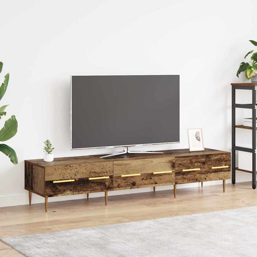 TV Cabinet Old Wood 150 x 36 x 30 cm Engineered Wood