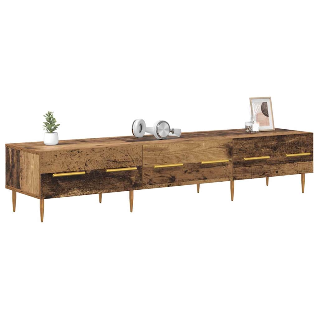 TV Cabinet Old Wood 150 x 36 x 30 cm Engineered Wood