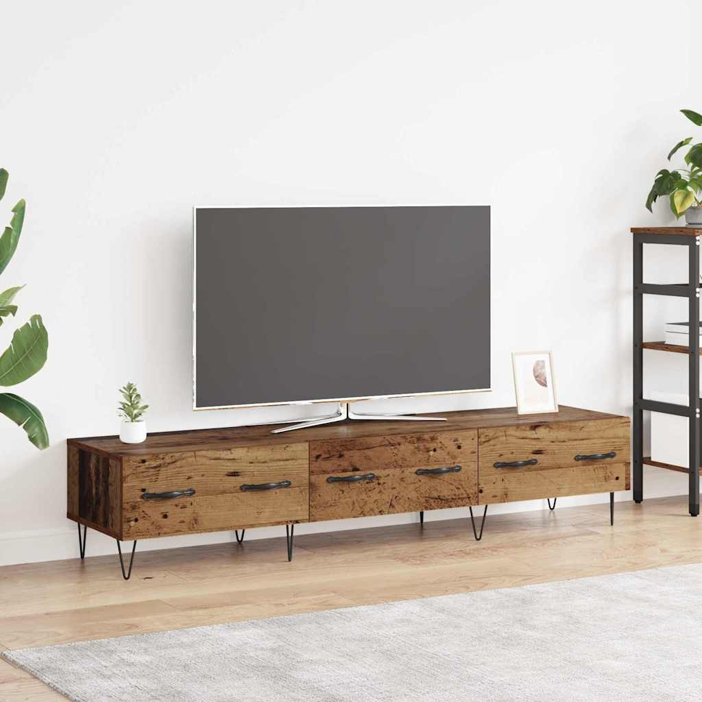 TV Cabinet Old wood 150 x 36 x 30 cm Engineered wood