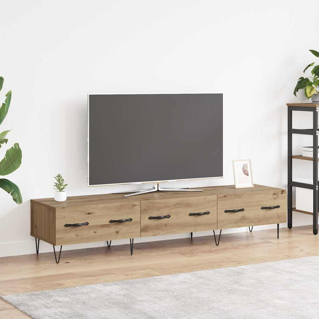 TV Cabinet Artisan oak 150 x 36 x 30 cm Engineered wood