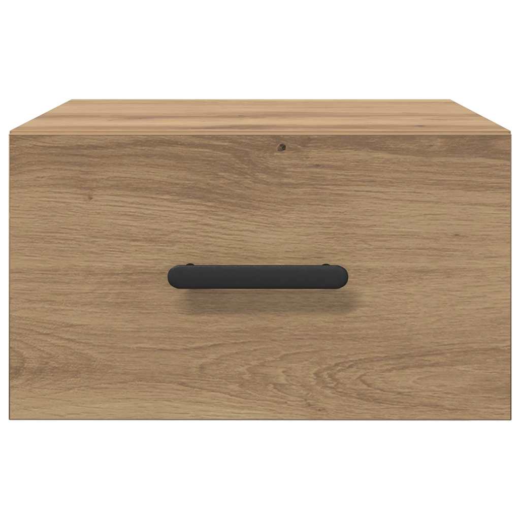 Bedside Cabinet Artisan Oak 35 x 35 x 20 cm Engineered Wood