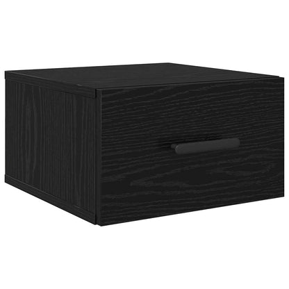 Bedside Cabinet 2 pcs Black Oak 35 x 35 x 20 cm Engineered Wood