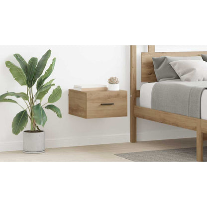 Bedside Cabinet Artisan oak 35 x 35 x 20 cm Engineered wood