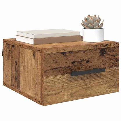 Bedside Cabinet Old wood 35 x 35 x 20 cm Engineered wood