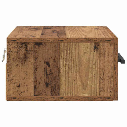 Bedside Cabinet Old wood 35 x 35 x 20 cm Engineered wood