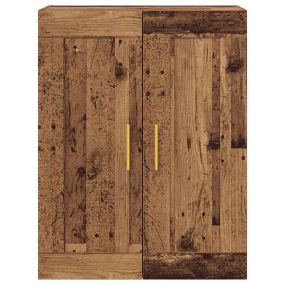 Wall Mounted Cabinet Old Wood 69.5 x 34 x 90 cm Engineered Wood
