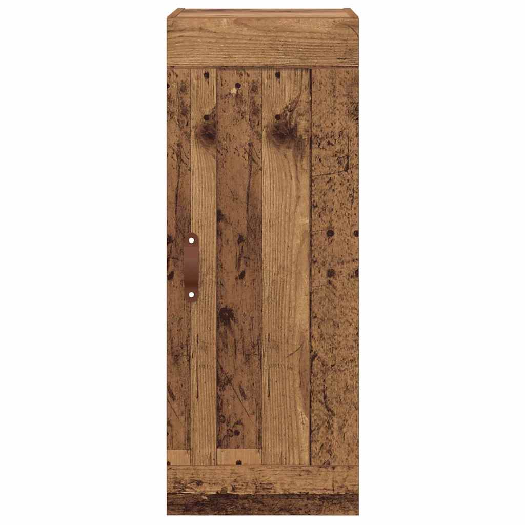 Wall Mounted Cabinet Old Wood 34.5 x 34 x 90 cm Engineered Wood