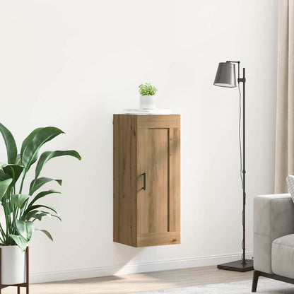 Wall Mounted Cabinet Artisan Oak 34.5 x 34 x 90 cm