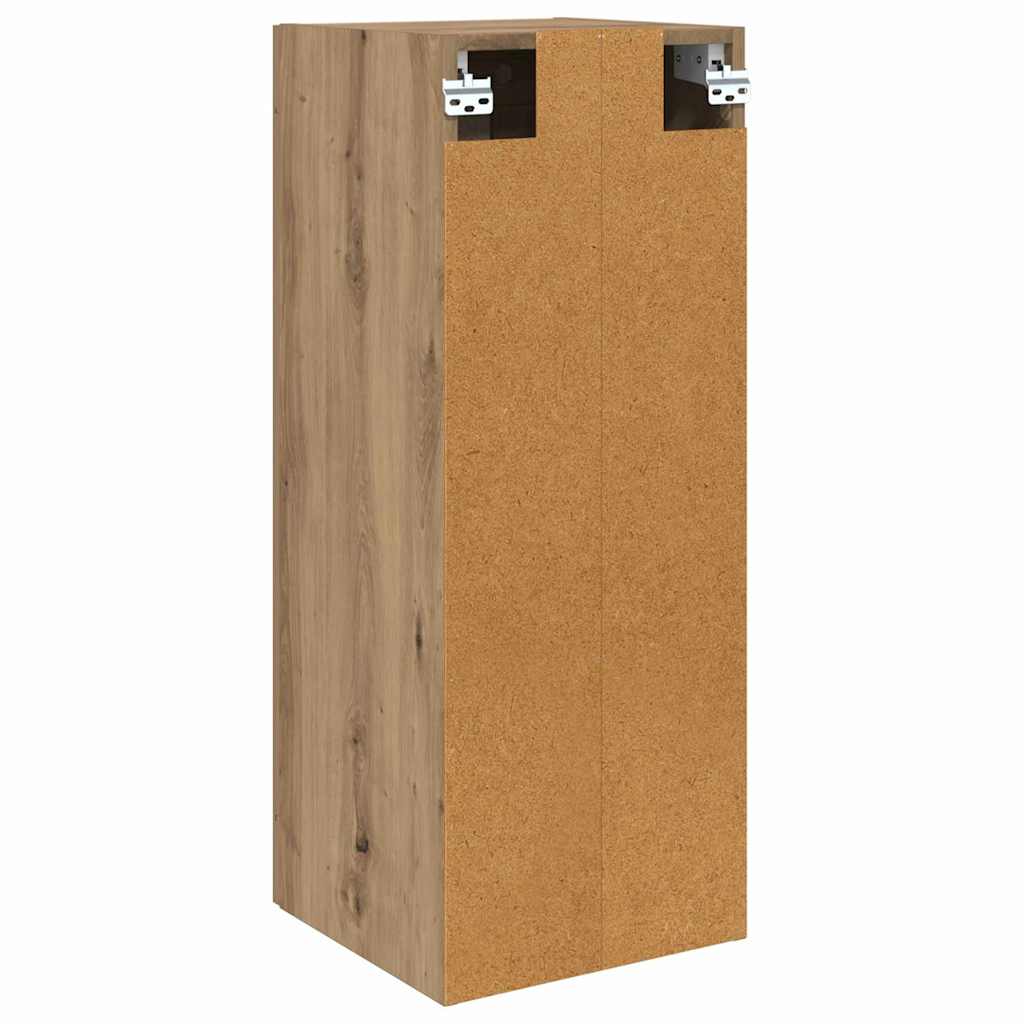 Wall Mounted Cabinet Artisan Oak 34.5 x 34 x 90 cm