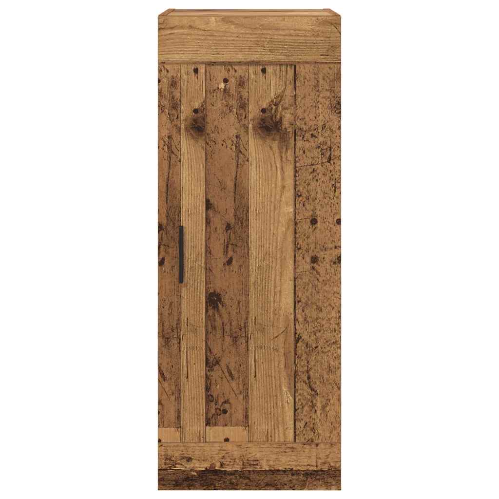 Wall Mounted Cabinet Old Wood 34.5 x 34 x 90 cm Engineered Wood