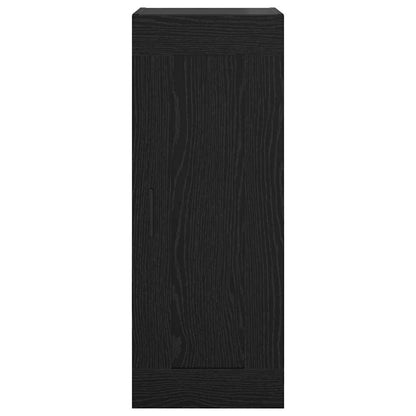 Wall Mounted Cabinet Black Oak 34.5 x 34 x 90 cm
