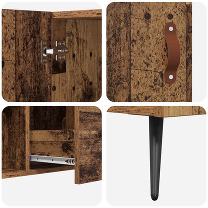 Sideboard Old Wood 100 x 36 x 60 cm Engineered Wood