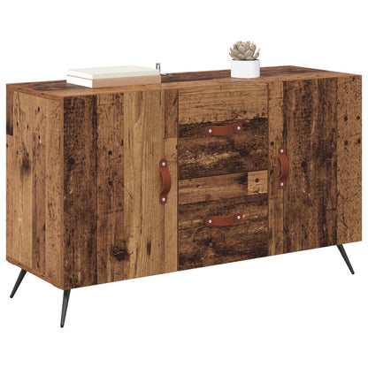 Sideboard with Drawer Old Wood 100 x 36 x 60 cm Engineered Wood