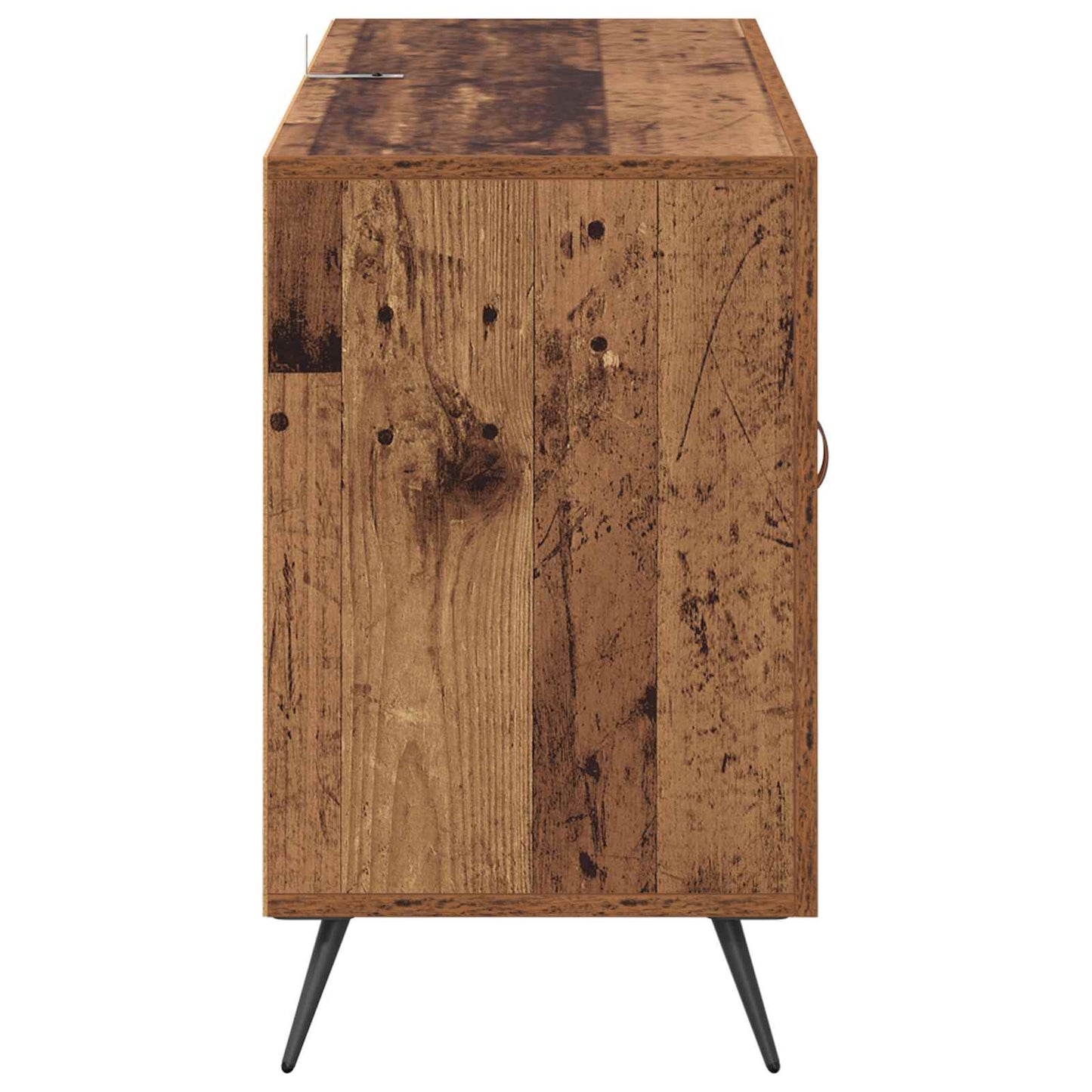 Sideboard with Drawer Old Wood 100 x 36 x 60 cm Engineered Wood