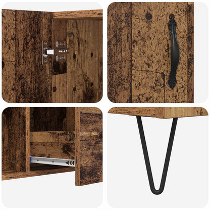 Sideboard Old Wood 100 x 36 x 60 cm Engineered Wood