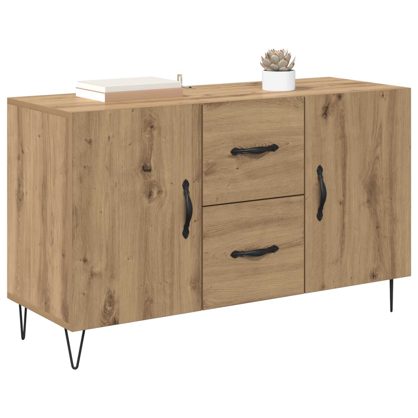 Sideboard Artisan Oak 100 x 36 x 60 cm Engineered Wood