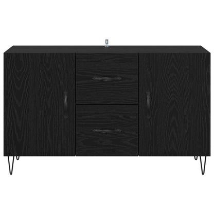 Sideboard Black Oak 100 x 36 x 60 cm Engineered Wood